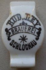 Człuchów Rud. Ley Brauerei porcelanka 2-02