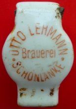 Trzcianka Otto Lehmann Schlossbrauerei porcelanka 06