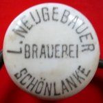 Trzcianka Ludwig Neugebauer Brauerei porcelanka 01