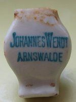 Choszczno Johannes Wendt porcelanka 2-03