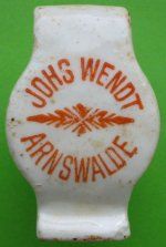 Choszczno Johannes Wendt porcelanka 3-03